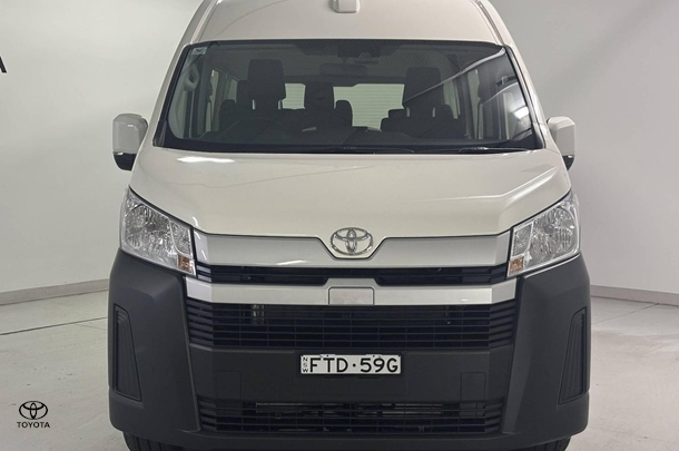 2025 Toyota Hiace SLWB in White