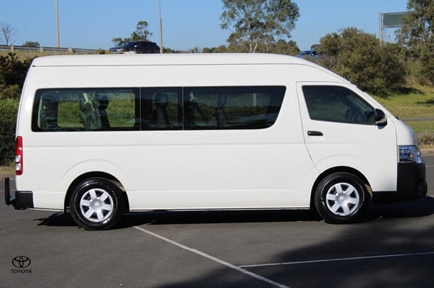 2018 Toyota Hiace SLWB in White