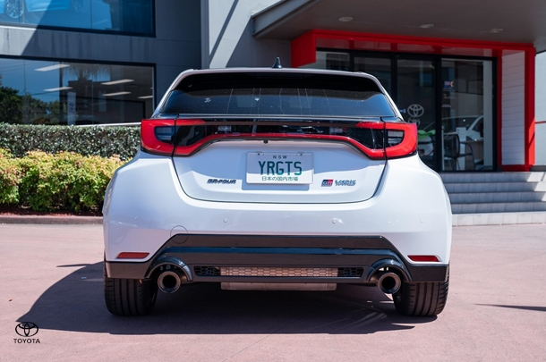 2025 Toyota Yaris GTS in White