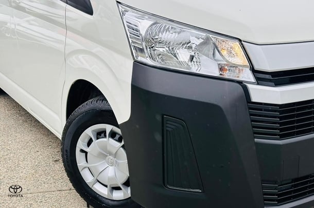 2024 Toyota Hiace LWB in White