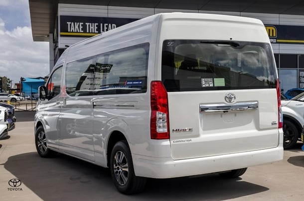 2021 Toyota Hiace SLWB in White