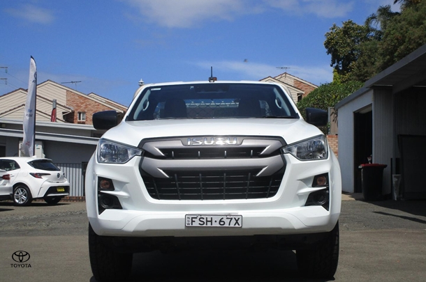 2021 Isuzu D-MAX SX High Ride in White