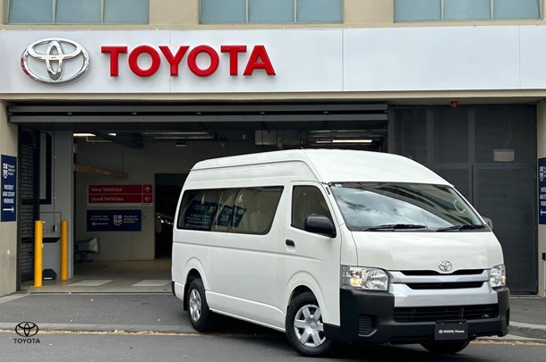 2017 Toyota Hiace SLWB in White