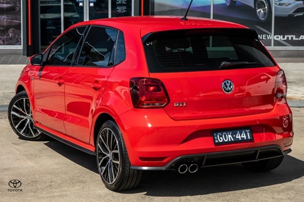 2015 Volkswagen Polo GTI in Red