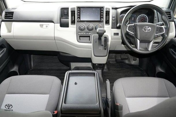 2023 Toyota Hiace LWB in White