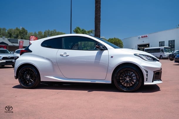 2024 Toyota Yaris GT in White