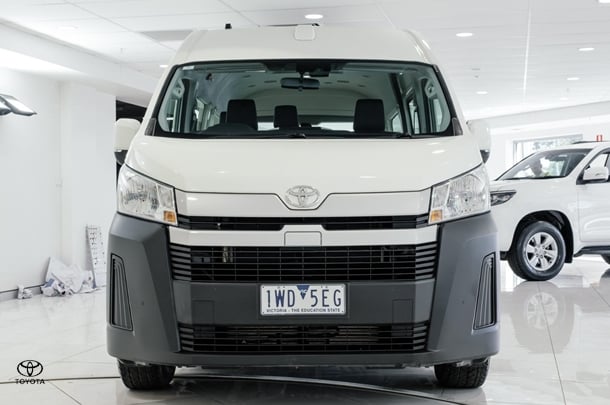 2022 Toyota Hiace Commuter in White