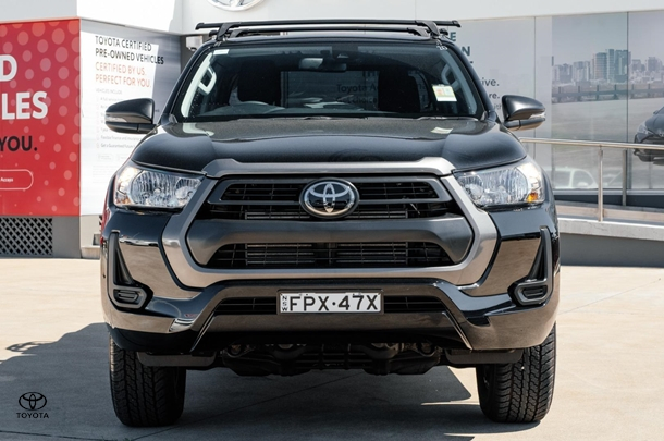 2023 Toyota Hilux SR in Black