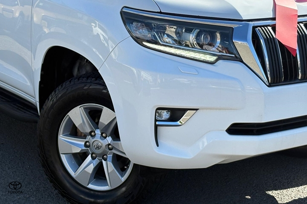 2019 Toyota Landcruiser Prado GXL in White
