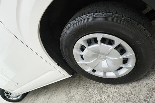 2023 Toyota Hiace LWB in White