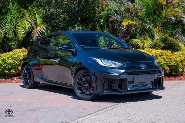 2024 Toyota Yaris GTS in Black