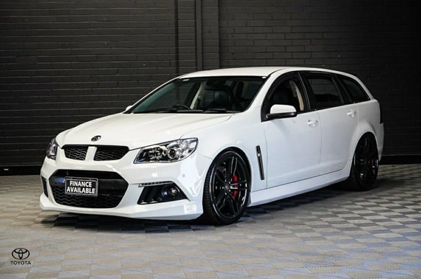 2013 Holden Special Vehicles Clubsport R8 Tourer in White