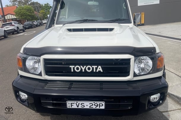 2021 Toyota Landcruiser GXL in White