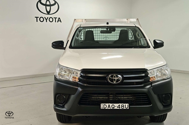 2019 Toyota Hilux Workmate in White