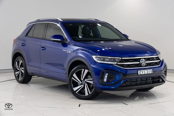 2022 Volkswagen T-Roc 140TSI R-Line in Blue