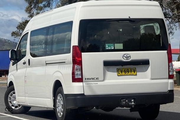 2019 Toyota Hiace SLWB in White