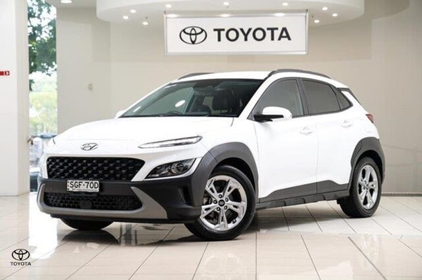 2021 Hyundai Kona Active in White