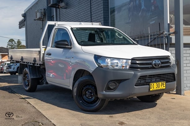 2023 Toyota Hilux Workmate in White