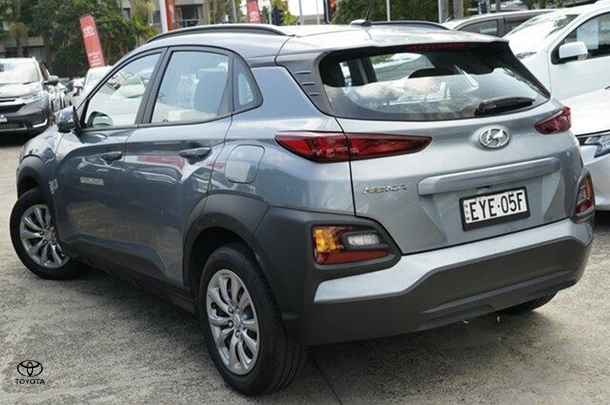 2019 Hyundai Kona Go in Silver