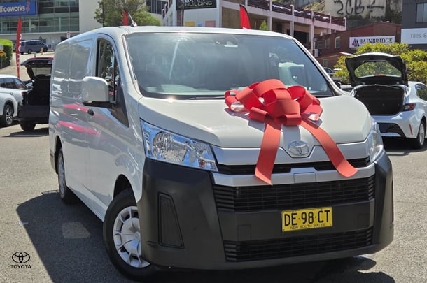 2021 Toyota Hiace LWB in White