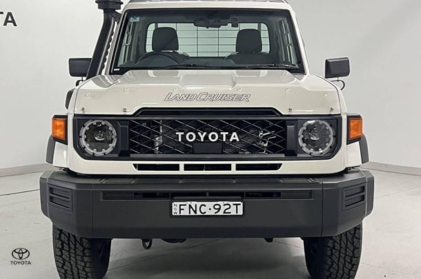 2024 Toyota Landcruiser GX in White