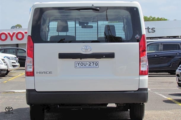 2020 Toyota Hiace LWB in White