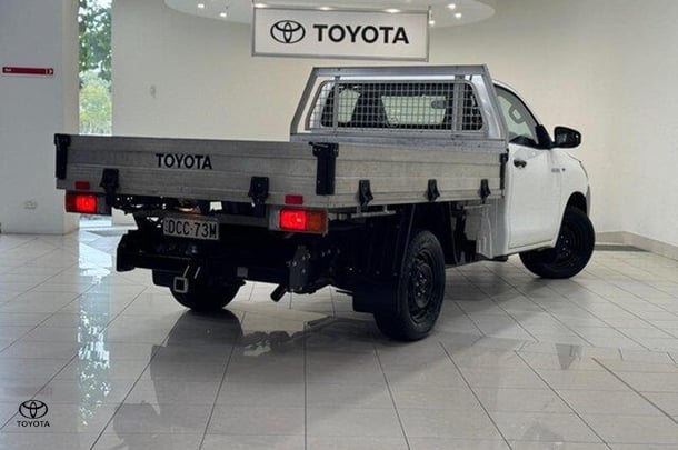 2015 Toyota Hilux Workmate in White