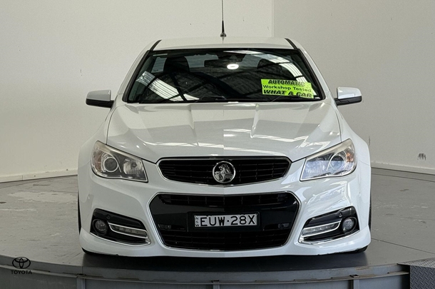 2015 Holden Ute SS V Redline in White