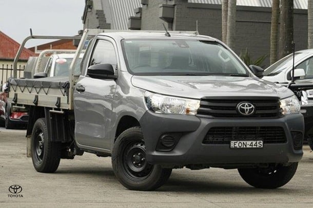 2021 Toyota Hilux Workmate in Silver