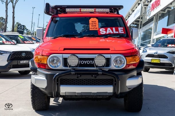 2015 Toyota FJ Cruiser FJ Cruiser in Red