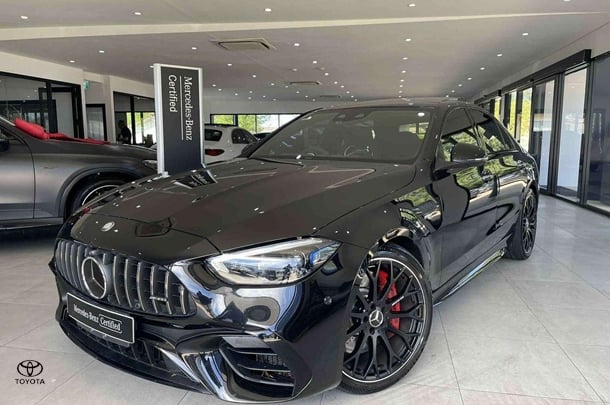 2023 Mercedes-Benz C-Class C63 AMG S E Performance in Black