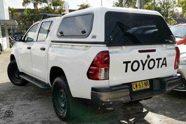 2019 Toyota Hilux Workmate in White
