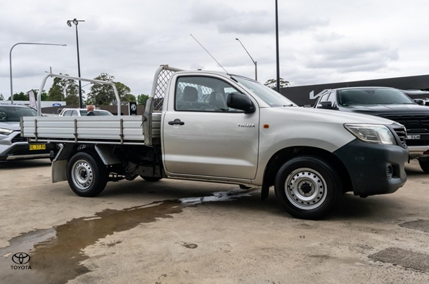 2013 Toyota Hilux Workmate in Silver