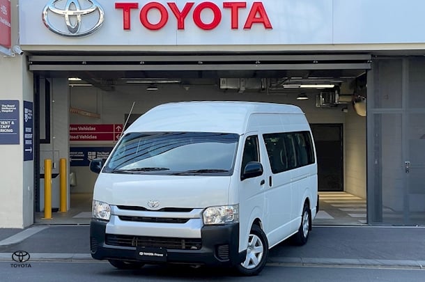 2018 Toyota Hiace SLWB in White