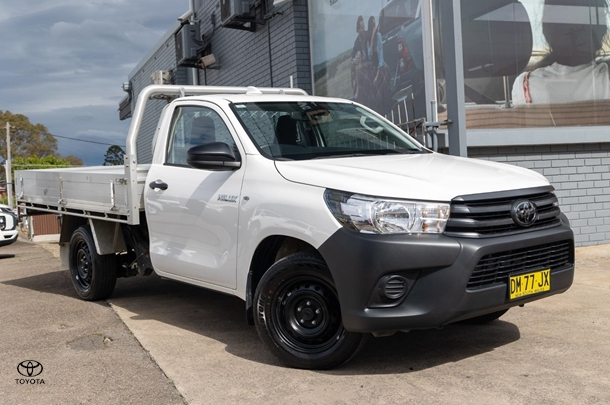 2024 Toyota Hilux Workmate in White