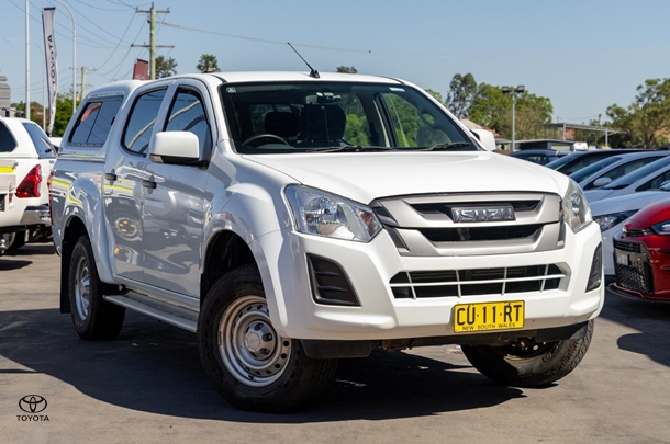 2019 Isuzu D-MAX SX High Ride in White