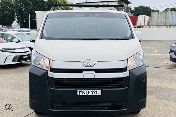 2024 Toyota Hiace LWB in White
