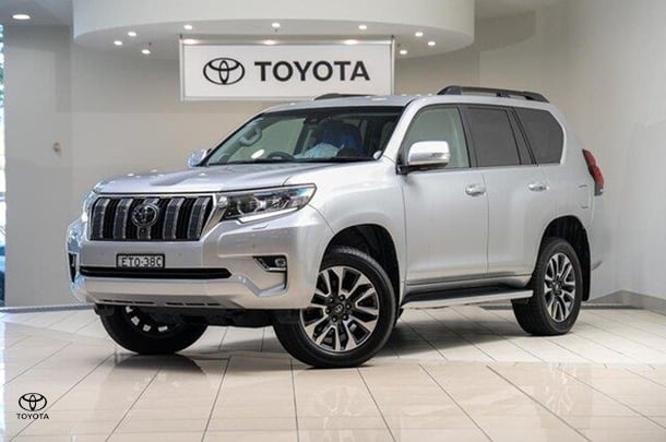 2022 Toyota Landcruiser Prado VX in Silver