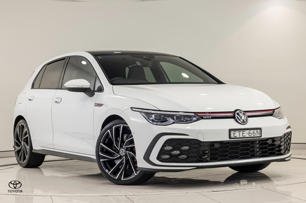 2022 Volkswagen Golf GTI in White
