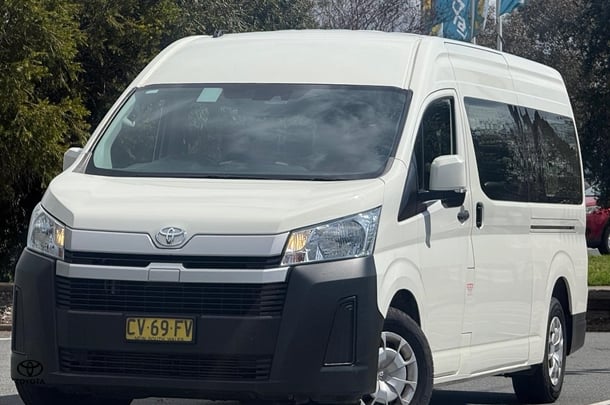 2019 Toyota Hiace SLWB in White