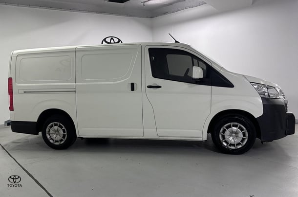 2020 Toyota Hiace LWB in White