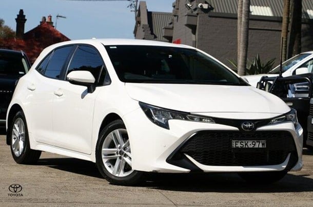 2022 Toyota Corolla Ascent Sport in White