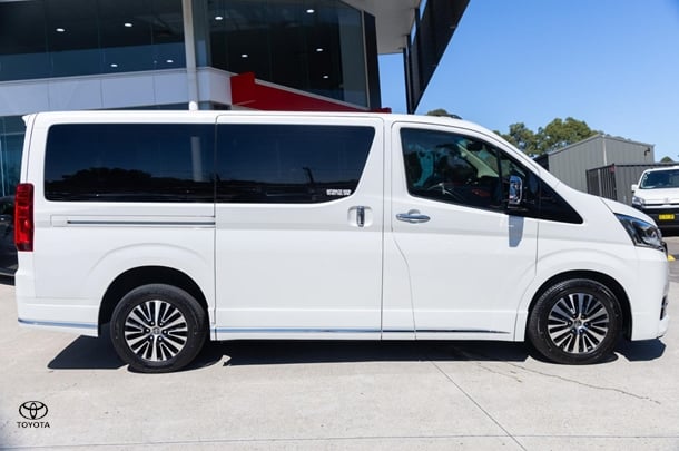 2023 Toyota Granvia VX in White