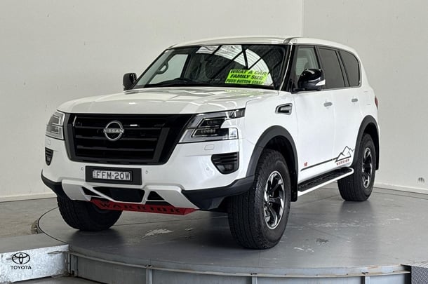 2023 Nissan Patrol Warrior in White