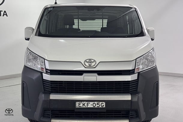 2020 Toyota Hiace LWB in White