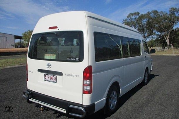 2015 Toyota Hiace SLWB in White