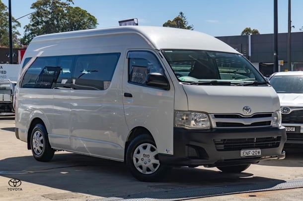 2012 Toyota Hiace SLWB in White