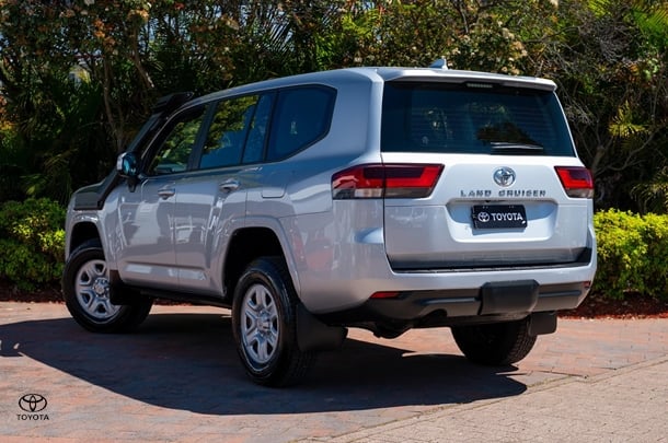 2025 Toyota Landcruiser GX in Silver