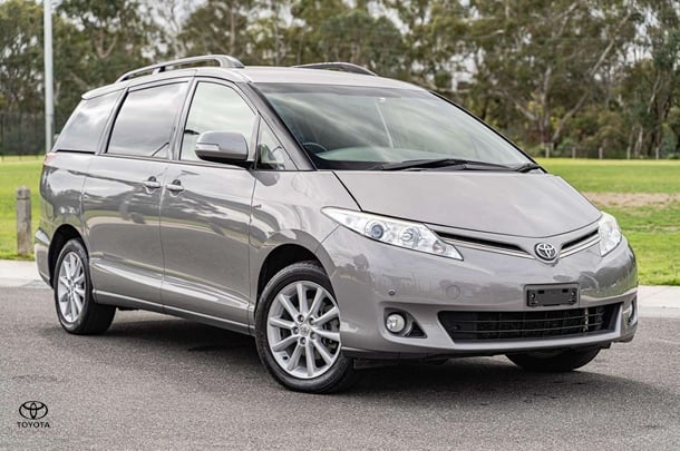 2015 Toyota Tarago GLX in Silver