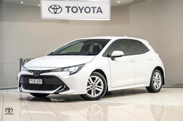 2019 Toyota Corolla SX in White